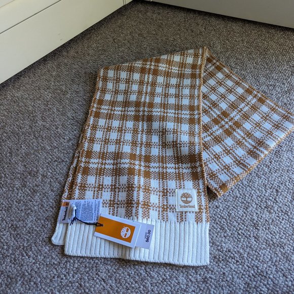 💖HP💖 Timberland Buffalo Plaid Scarf - Picture 1 of 4